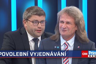 Emoce ve studiu. Bývalý komunista mi nebude říkat práskač, rozzuřil se Jakob na Ševčíka | CNN Prima News